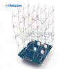 Kit de Cube lumineux LED bleu 4x4x4, Kit de bricolage électronique pour Arduino ► Photo 2/6