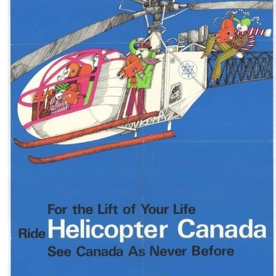 Helicopter Canada Movie Poster (27 x 40)