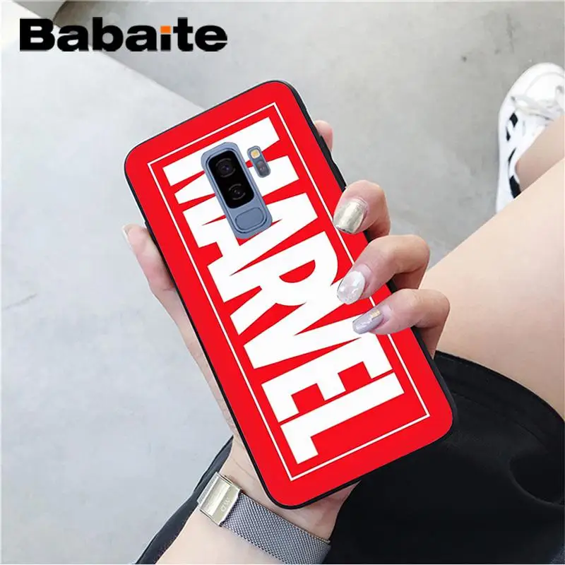 Babaite Marvel Мстители Jorker Dead Pool черный мягкий чехол для телефона samsung GALAXY Note2 Note3 Note4 Note5 Note7 Note8 Note9 - Цвет: A2