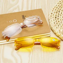 Классические сверхлегкие очки для чтения мужские и женские ретро половинки пресбиопические очки для снятия усталости, дальнозоркости, компьютерные очки 613