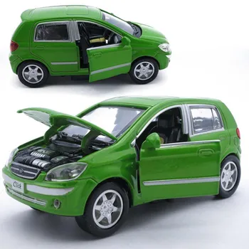 

1:32 alloy pull back car toy,high simulation Hyundai model,metal diecasts,3 open the door,music&flash,toy vehicles,free shipping