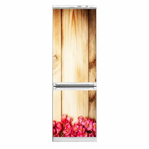 

Fridge Sticker Modern Rose On Wood Refrigerator Dishwasher Door Cover Home Decoration Kitchen Accessories Vinyl Wall Stickers