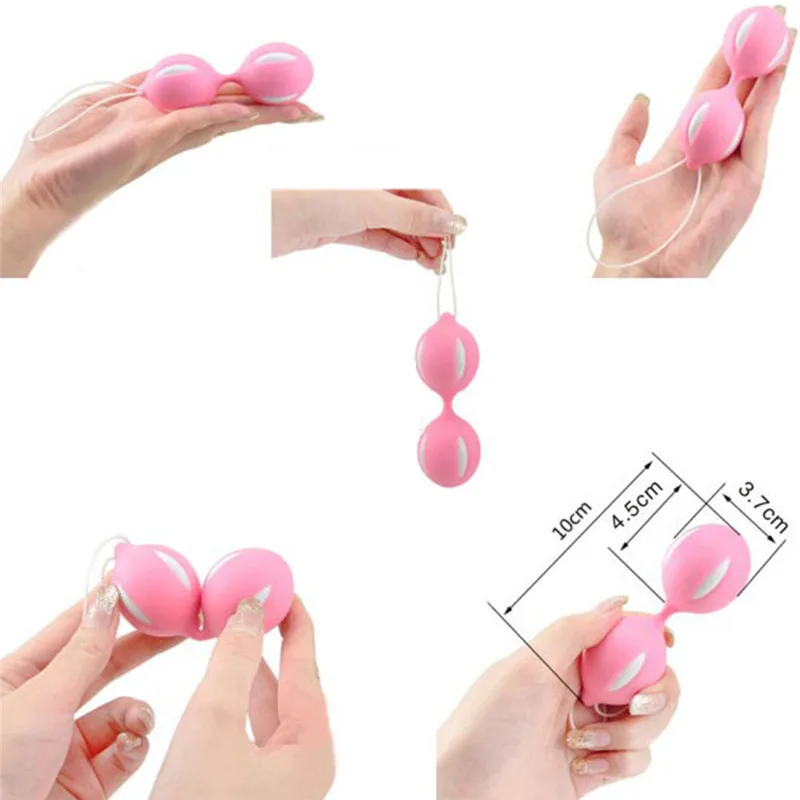 

Female Kegel Vaginal Tight Exercise Machine Vibrators for women Geisha Lastic Ben Wa Balls, Smart Training products