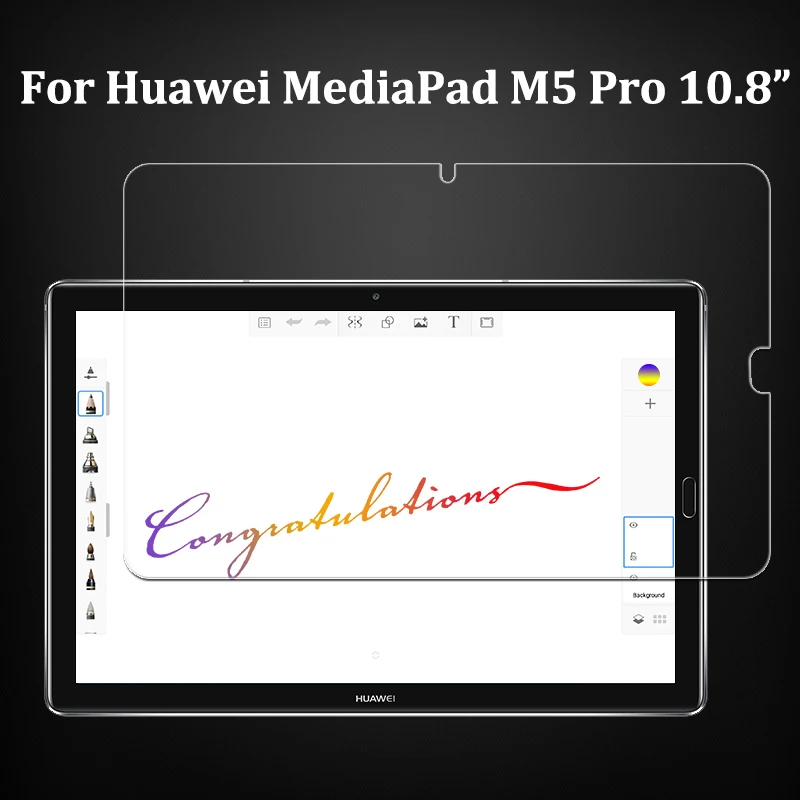 

For Huawei MediaPad M5 Pro 10.8 tempered glass screen protector m 5 pro tablet 10.8 inch protective glas 9h protection film