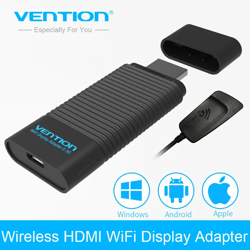 Vention EZCast 2 4G/5G беспроводной HDMI передатчик приемник WiFi Дисплей адаптер для Smart tv