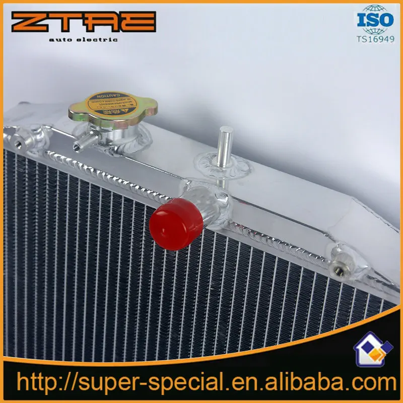  High performance 3-Roms 52MM Aluminum car Radiator For Hond@ Civi*c/Del Sol/Integra Eg 92-00 Auto R