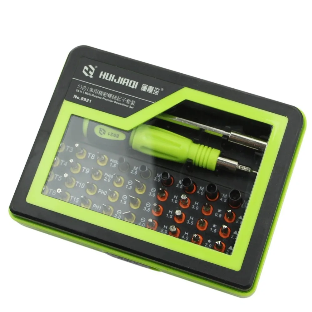 

A96 53 in1 Multi-Bit Repair Tools Torx Screwdrivers Kit Set For Electronics PC Laptop #XY#