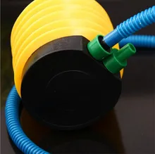 Air ball plastic inflatable pump balloon accessories 1pc foil balloons high quality foot pump free shipping