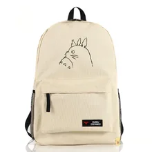 Аниме Тоторо Рюкзаки модные Для мужчин Для женщин Хаяо Миядзаки Косплэй студент Школьные ранцы