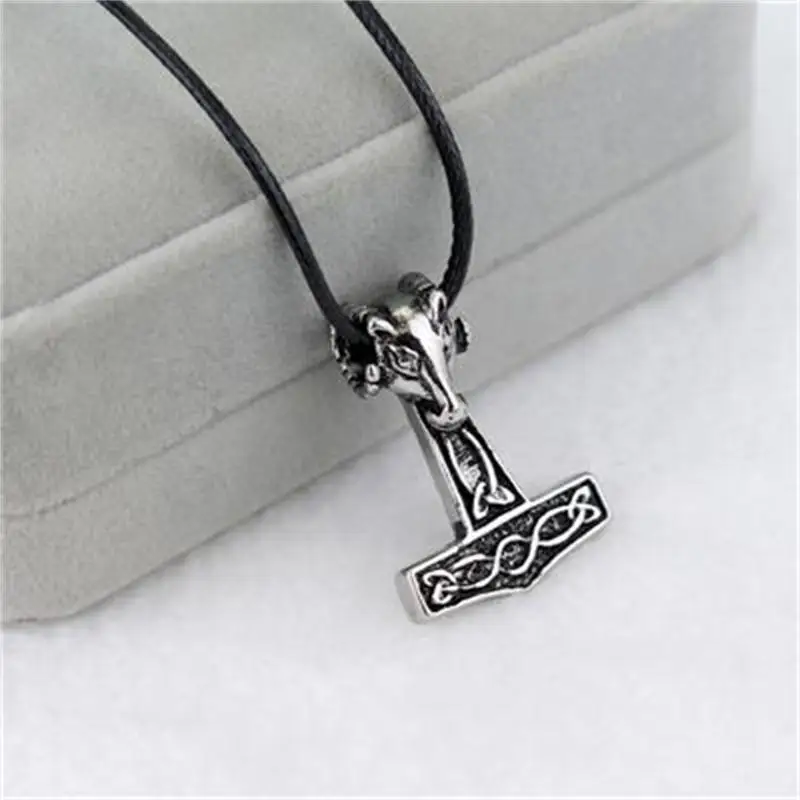 

New Thor 3 Ragnarok Hammer Necklace Pendant Fashion Style Men's Gifts