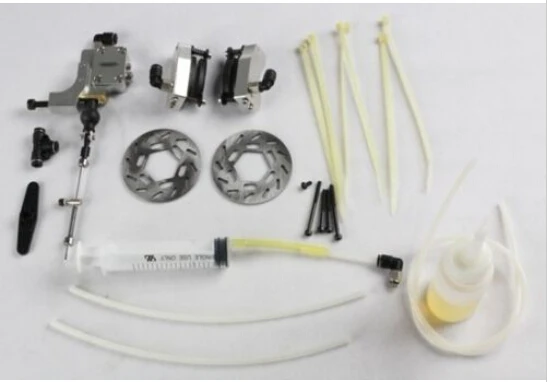 

HPI BAJA 5B BUGGY PETROL POWER FRONT HYDROLIC BRAKE SET PARTS RC