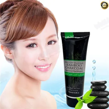 

Fast Shipping 120ml Black Mask Tearing Style Resist Oily Skin Strawberry Nose Acne Remover Blackhead Mud Masks on sale