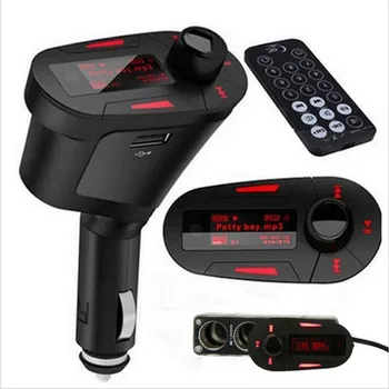 

Bluetooth Wireless speaker Cars Mp3 Player USB Modulator LCD Cars Kit Bluetooth MP3 Player FM Transmitter MMC USB Remote
