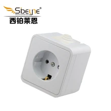 

ITAS2203 German socket European standard standard outlet home electric toilet kitchen sanitary residential isolated ground