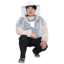 Анти-пчелиная одежда дышащий преданный Пчеловодство костюм пчеловода половина тела с пчеловодческой крышкой пчеловодства оборудования