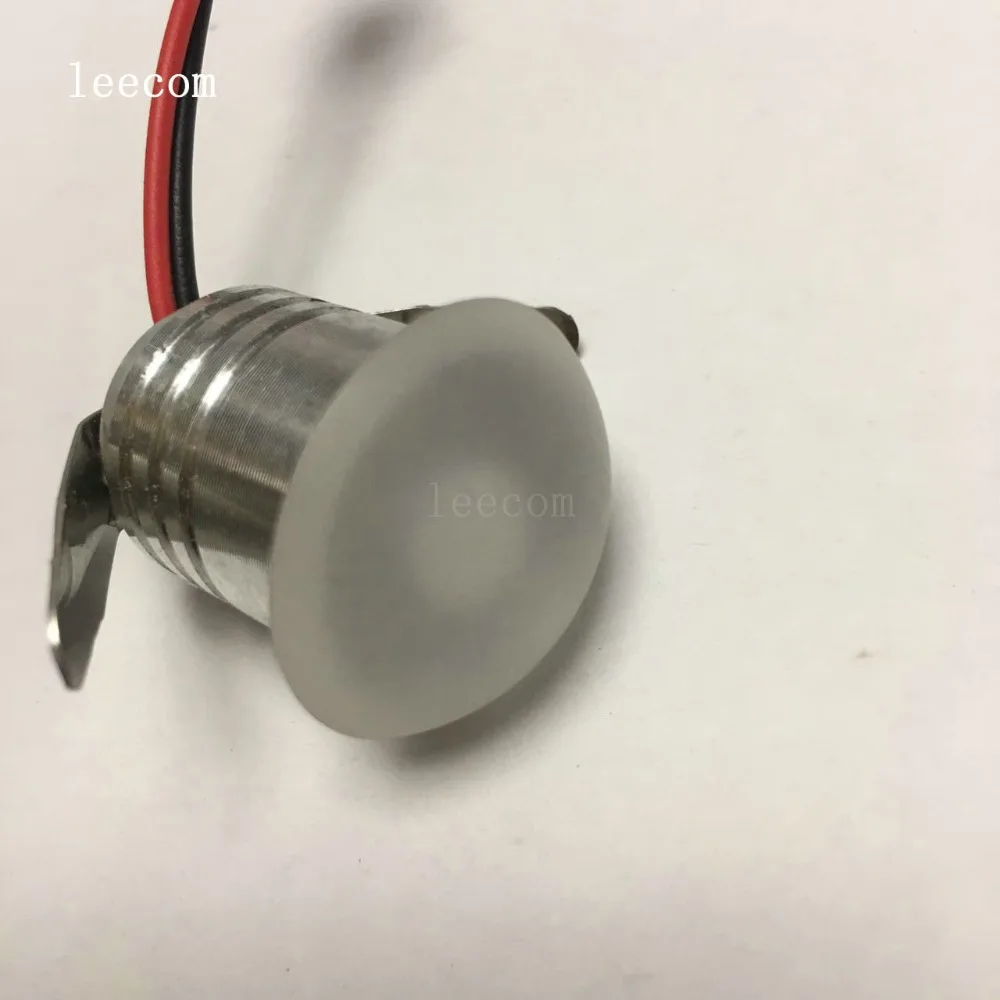 

DC12V Mini Led Spotlight 1w 26mm 140Lm 80Ra Mini Led Spotlight for Cabinet Showcase Stair Display Spot Lighting 3 Watts