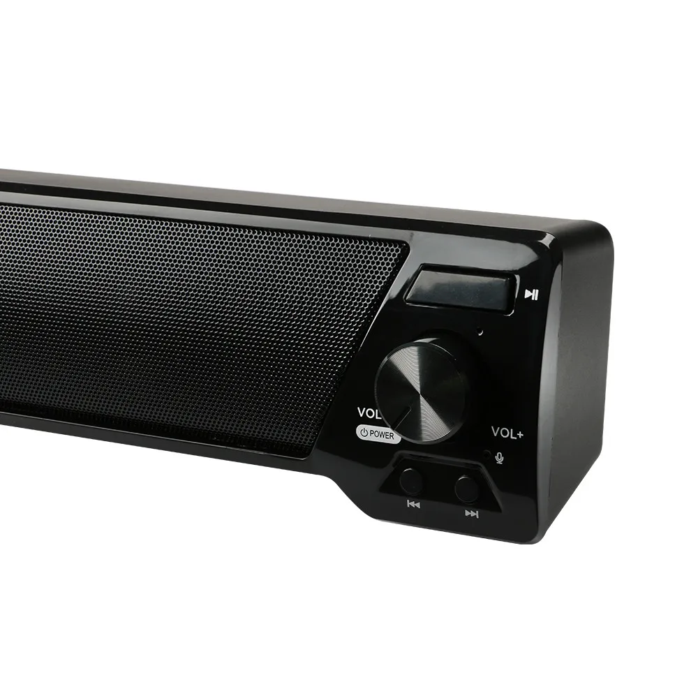 Беспроводной динамик 10 Вт Bluetooth колонка 3D Звуковая Панель Hi Fi Бумбокс с