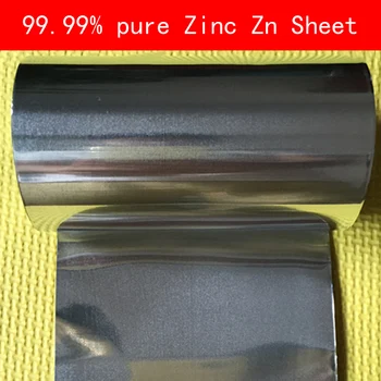 1//5pcs Pure Zinc Zn Sheet Plate High Purity 99.99/% For Science Lab 0.2mm 0.5mm