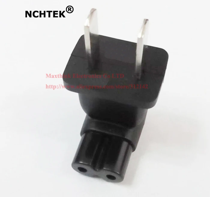 USA 2pin Male to IEC C7 Female-2