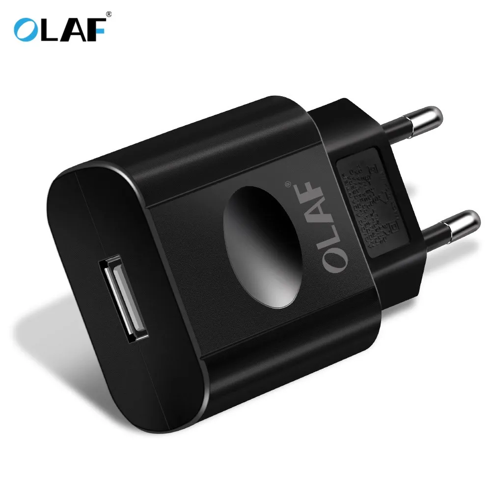 OLAF европейская вилка USB зарядное устройство 2A Быстрая зарядка настенный адаптер