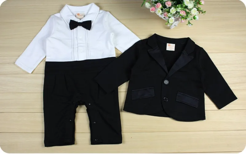 Новорожденные, Мальчики комплект джентльменские бабочки комбинезон+ куртка комплект из 2 предметов, костюм для дня рождения, одежда на выход костюмы; комплект одежды
