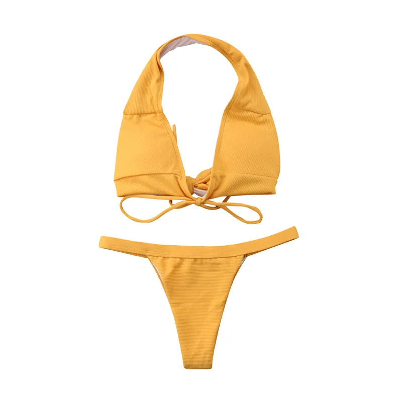 

Sexy Women Swimwear Push-up Padded Bra Bandage Bikini Set bathing suit women Swimsuit Triangle Swimwear Bathing Suit