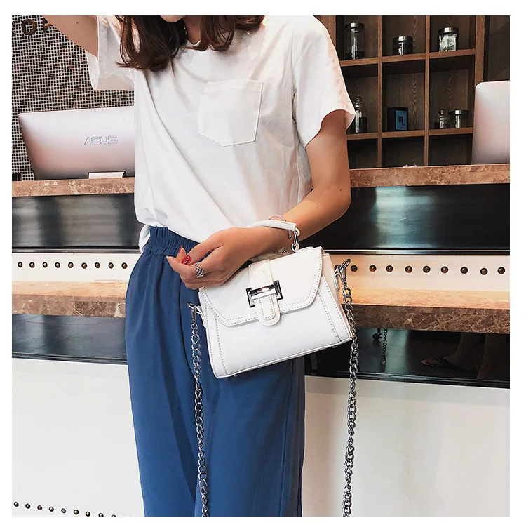 

Small bag female 2019 new wave Korean version of the wild Messenger bag chain shoulder fashion handbag small square bag