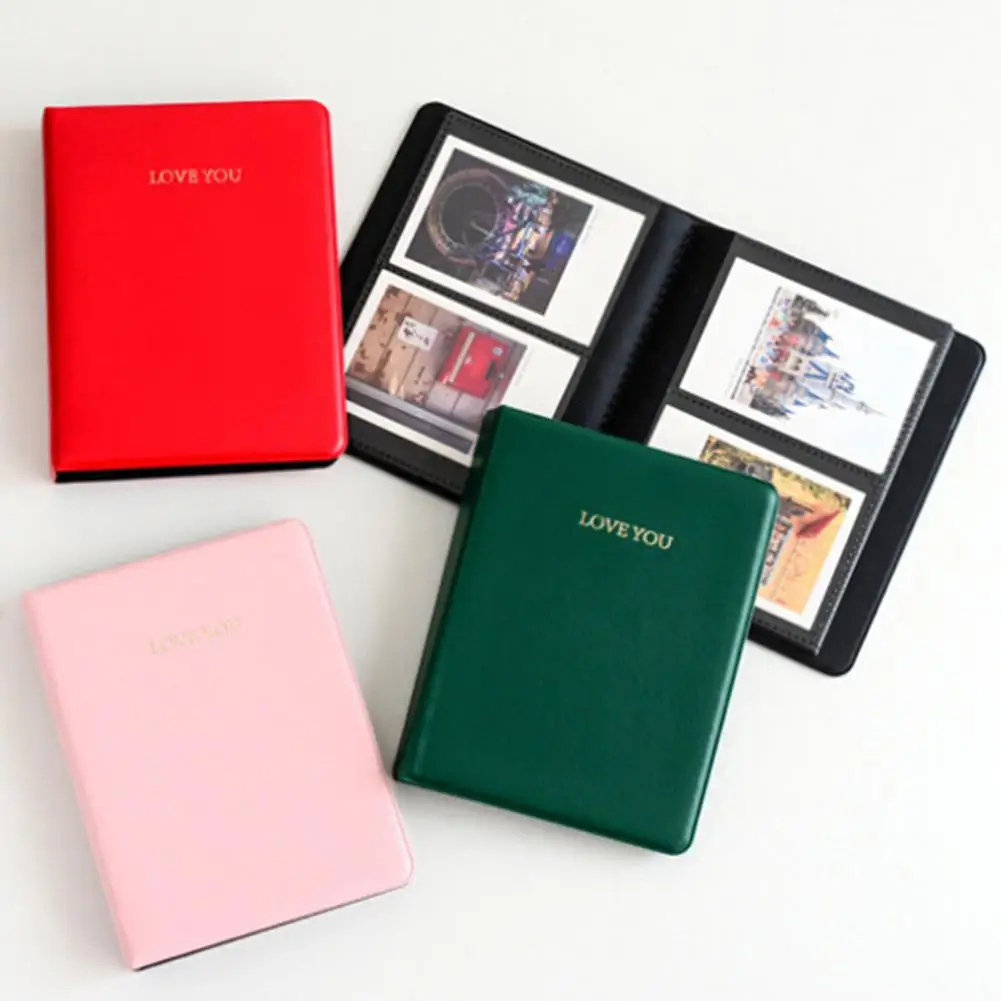 

64 Pockets LOVE YOU Photo Album Picture Holder for Polaroid Fujifilm Instax Mini Photo Albums