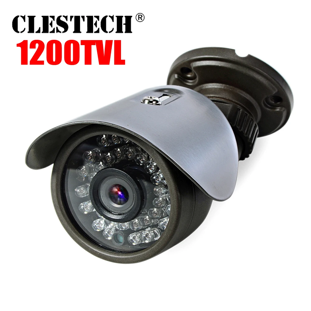 Высокое качество 1200tvl HD CCTV Металл Мини камера Цвет Малый 960 P ahdl Видикон инфракрасный ночное видение 30 м ИК Outdor водонепроница IP66