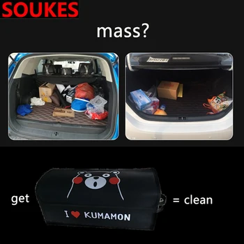 

Little Devil Ben Bear For Ford Focus Fiesta Mondeo Ranger Kuga Seat Leon Ibiza Lexus Mitsubishi Car Trunk Storage Box Organizer