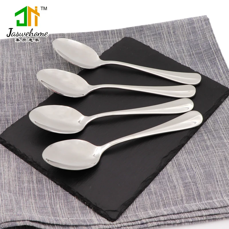 

High quality stainless steel big spoon dessert soup spoons dinner spoon tablewares