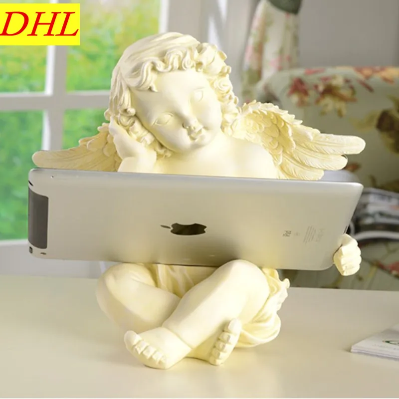 

Cute Angel Statue Cupid Bust Gypsum Roman Mythology Little Love God Decorations Collectible Colophony Crafts Wedding Gifts L2201