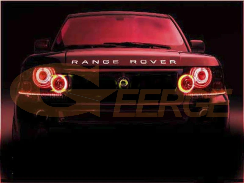 RGB angel eyes Land Rover Range Rover L322 Sport 2002 2003 2005 2006 2007 2008 2009(13)