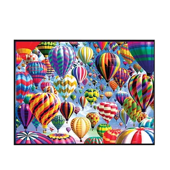 

Full Square Diamond 5D DIY Diamond Painting "Hot Air Balloon" Embroidery Cross Stitch Rhinestone Painting Decor Gift