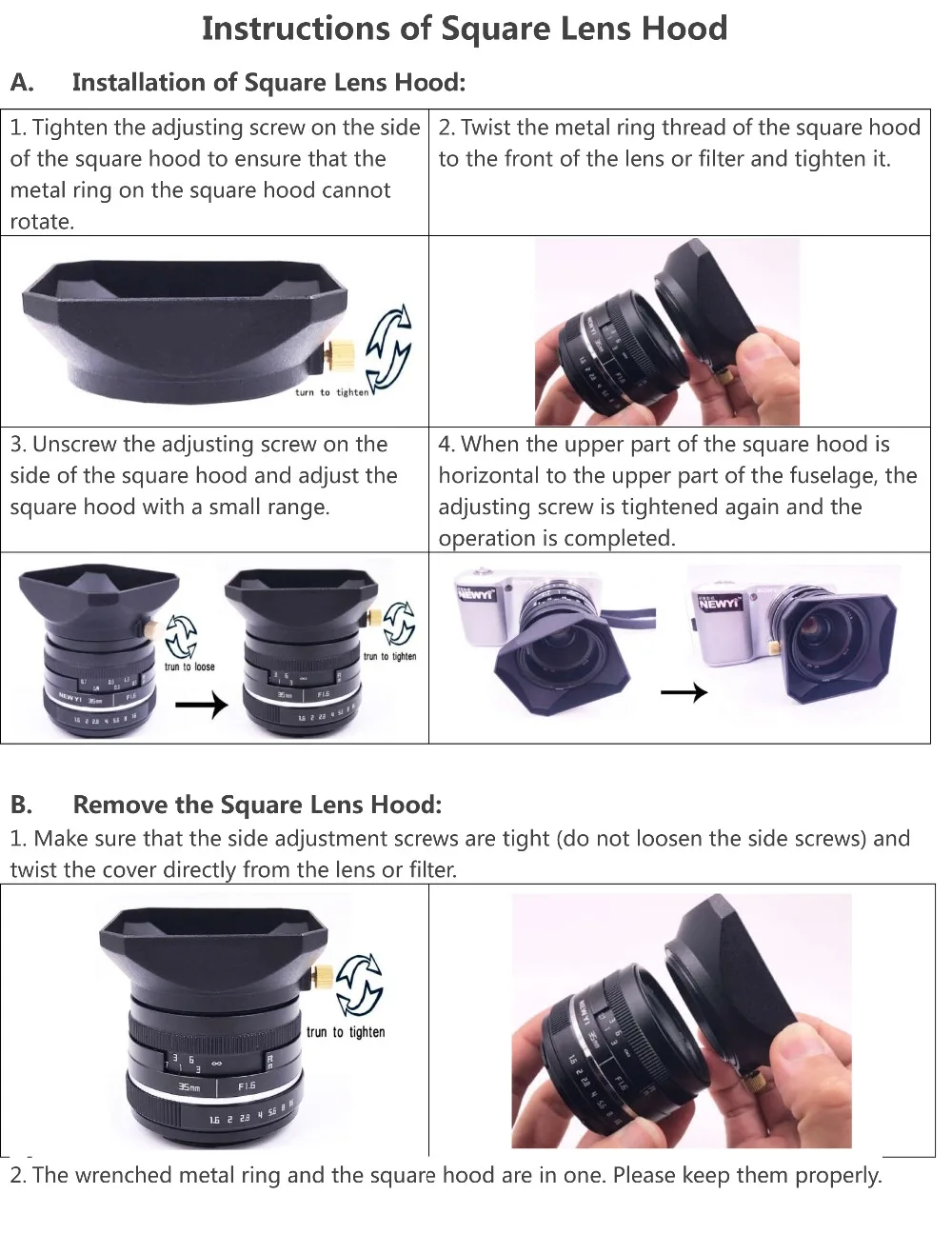 NEWYI方罩 Instructions 2