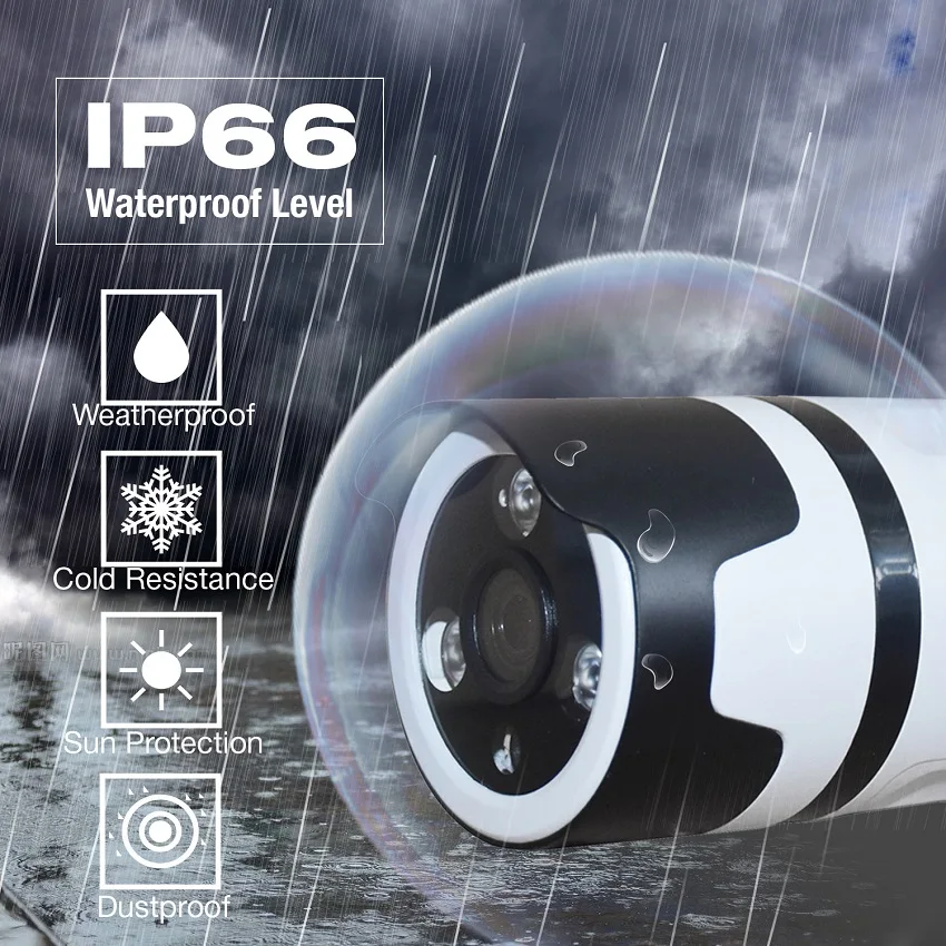 1080P WIFI outdoor Camera use HD 3MP 3.6MM lens 2MP 360 degree Metal waterproof camera support Max 128GB TF card 1080P WIFI outdoor Camera use HD 3MP 3.6MM lens 2MP 360 degree Metal waterproof camera support Max 128GB TF card