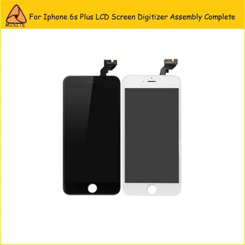 

10PCS/LOT New Screen LCD For i Phone 6S Plus 6SP Full Set Complete Screen LCD Digitizer Assembly+Front Camera+Home Button Flex