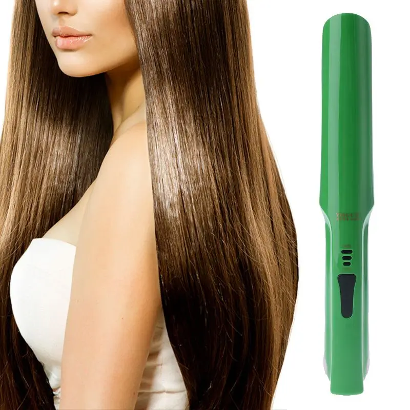 

Wireless Hair Straighteners Fast Heating USB Rechargeable Ceramic Curling Tool