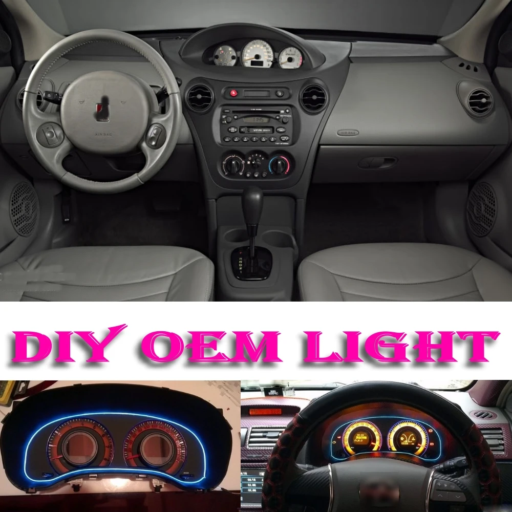 Car Atmosphere Light Flexible Neon Light El Wire Interior