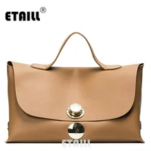 ETAILL 2017 Top Handle Fashion Women Handbag Famous Designer Brand Bags Pu Leather Totes Bag Vintage