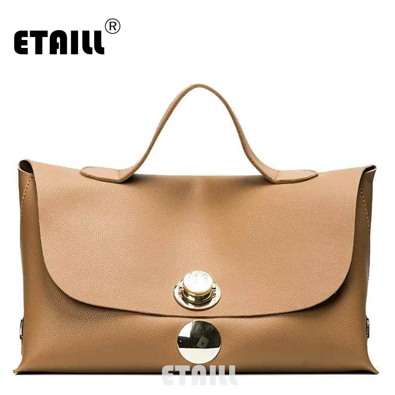 ETAILL 2017 Top Handle Fashion Women font b Handbag b font Famous Designer Brand Bags Pu
