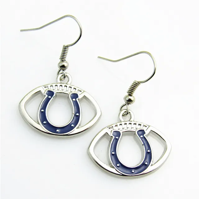 5pair Lot Fashion America Footbal Earring Jewelry Indianapolis Colts 5pair Lot Fashion America Footbal Earring Jewelry Indianapolis Colts Team Sports For Women Earrings