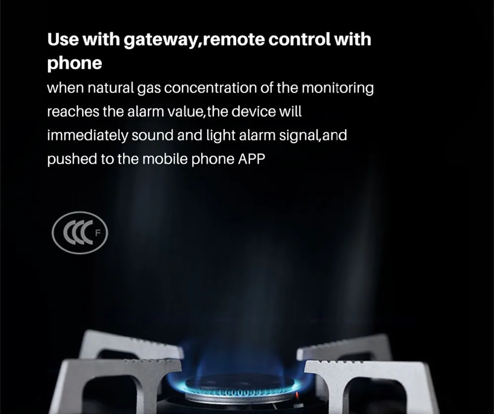 Xiaomi Mijia умная газовая сигнализация Honeywell детектор газа датчик дыма CH4 мониторинг Газа потолок Mihome приложение дистанционное управление