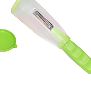 

3psc multifunctional Apple Peeler Cutter Vegetable Tools Fruit Peeler Plastic Apple Trash Storage Case Kitchen Gadgets