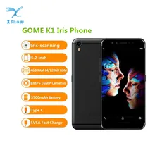 Gome k1 4 gb ram celular helio p20 mtk6757 2.3 ghz octa núcleo 5.2