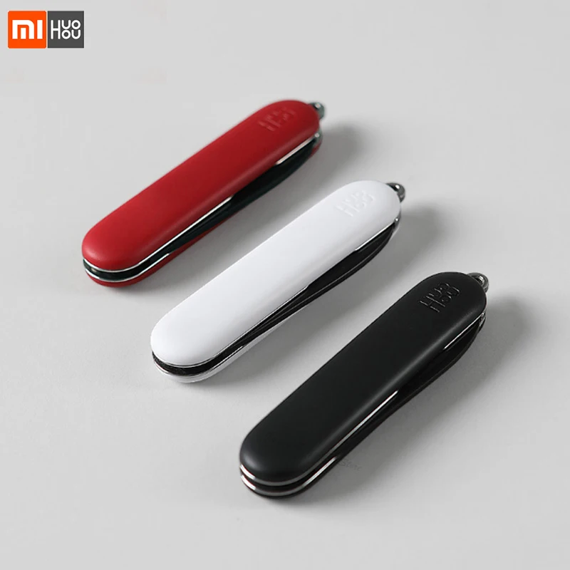 Резак Xiaomi Huohou мини-распаковочный нож складной Фруктовый нож инструмент открытый посылка открытый ключки острый резак
