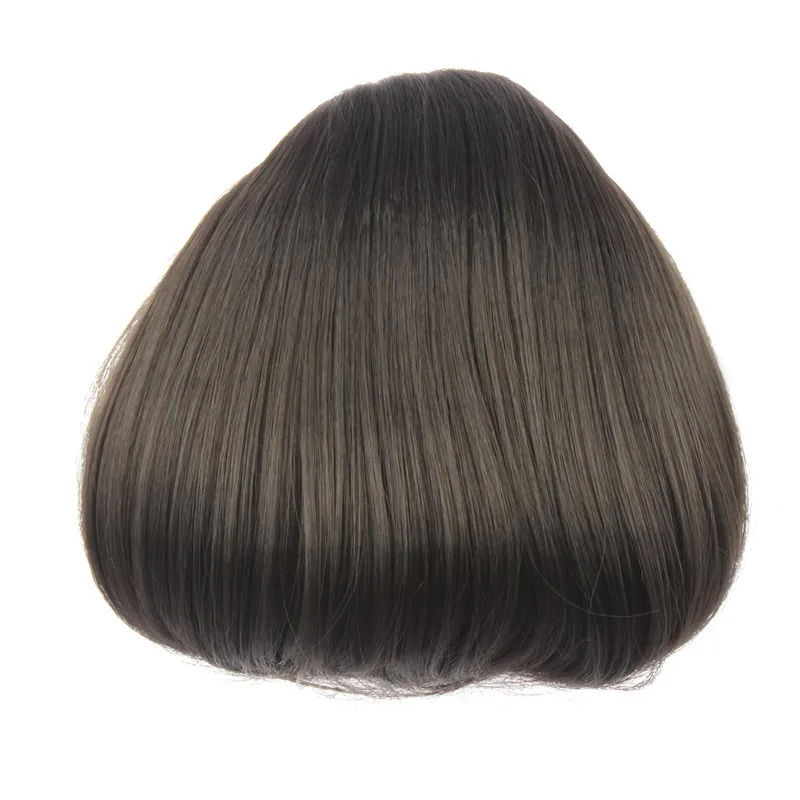 Riyang Women Medium Long Straight Hair Bun Drawstring With Clip In