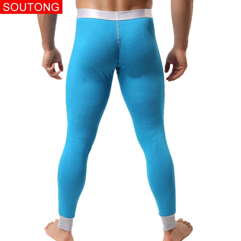 Термобелье Soutong qk03 мужское зимнее теплое с принтом из модала|mens thermal pants|thermal pantsmens