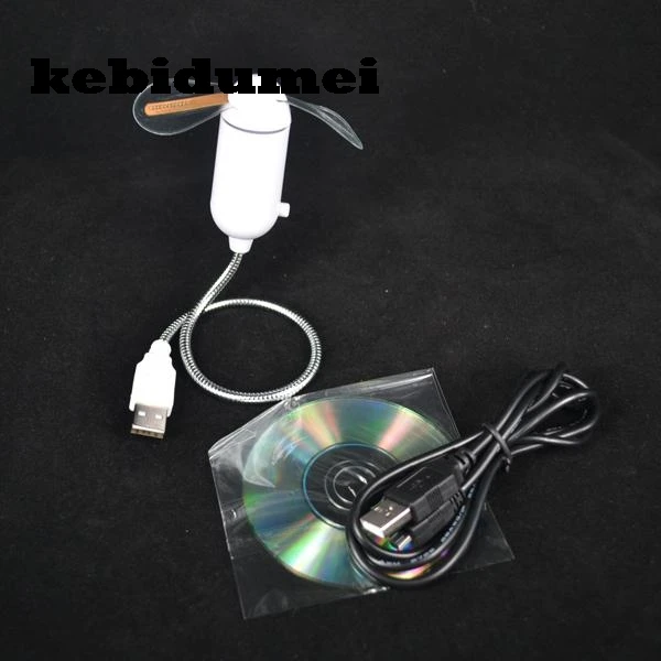 

kebidumei Mini DIY Usb Fan Flexible LED USB Gadgets Red Light Can Programmable Any Text Words Advertising Character Messages