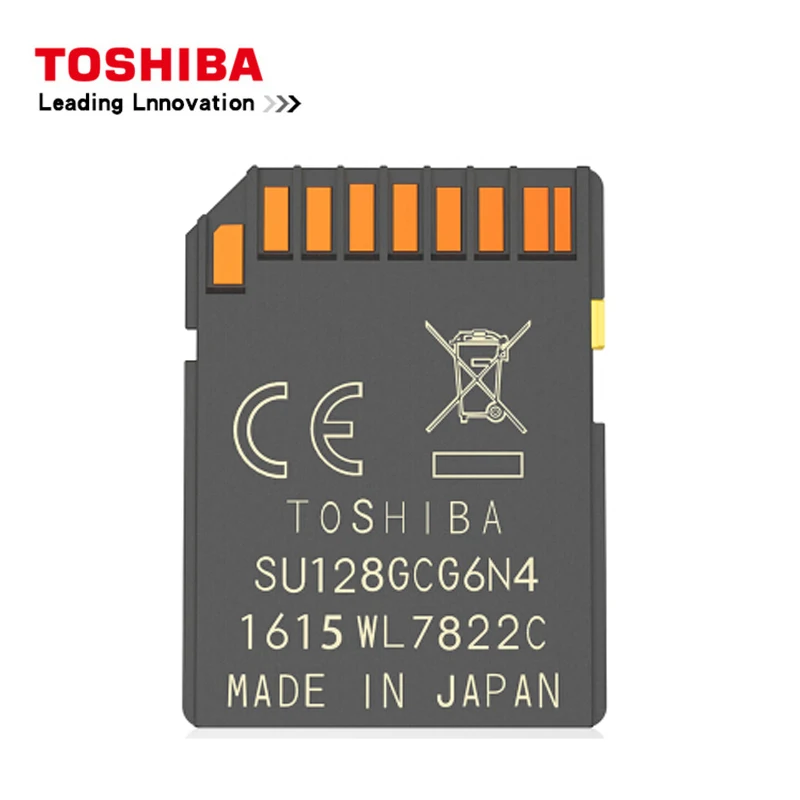 Оригинал Toshiba exceria pro SD карта N401 флэш памяти UHS I U3 32 Гб 64 128 класс 10 4K UltraHD SDHC SDXC|Карты